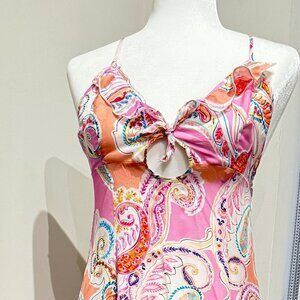 Milly Women's Edra Summer Paisley Dress. Size 8.